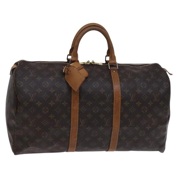 LOUIS VUITTON Monogram Keepall 50 Boston Bag M41426 - Picture 1 of 16